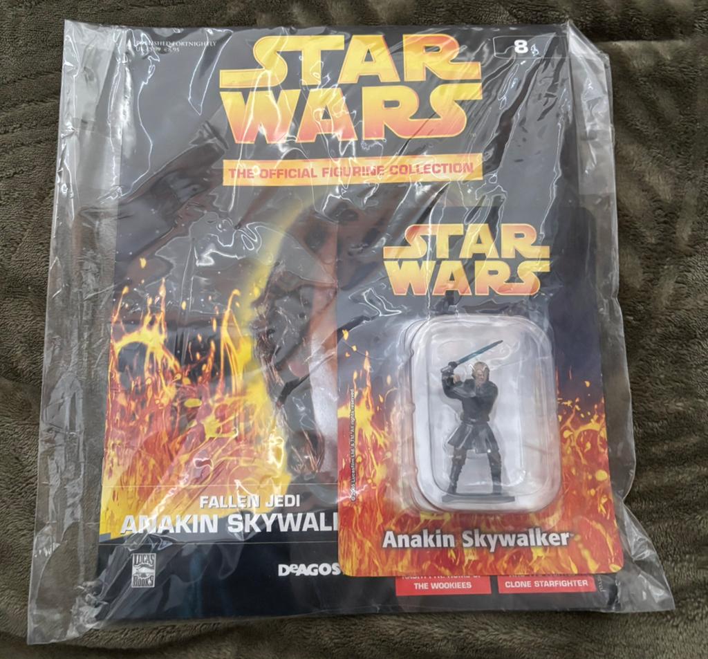 Star Wars DeAgostini set #8: Anakin Skywalker. Nieuw!, Verzamelen, Star Wars, Ophalen of Verzenden, Nieuw, Actiefiguurtje