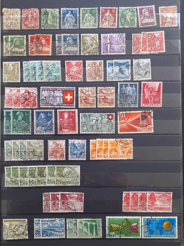 Postzegels Zwitserland, Ophalen of Verzenden