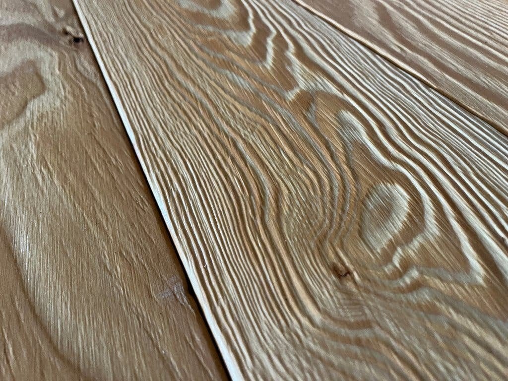 Dubbel geborsteld en gelakt grenen houten planken , KOOPJE, Ophalen of Verzenden, Nieuw, 25 tot 50 m², Overige typen