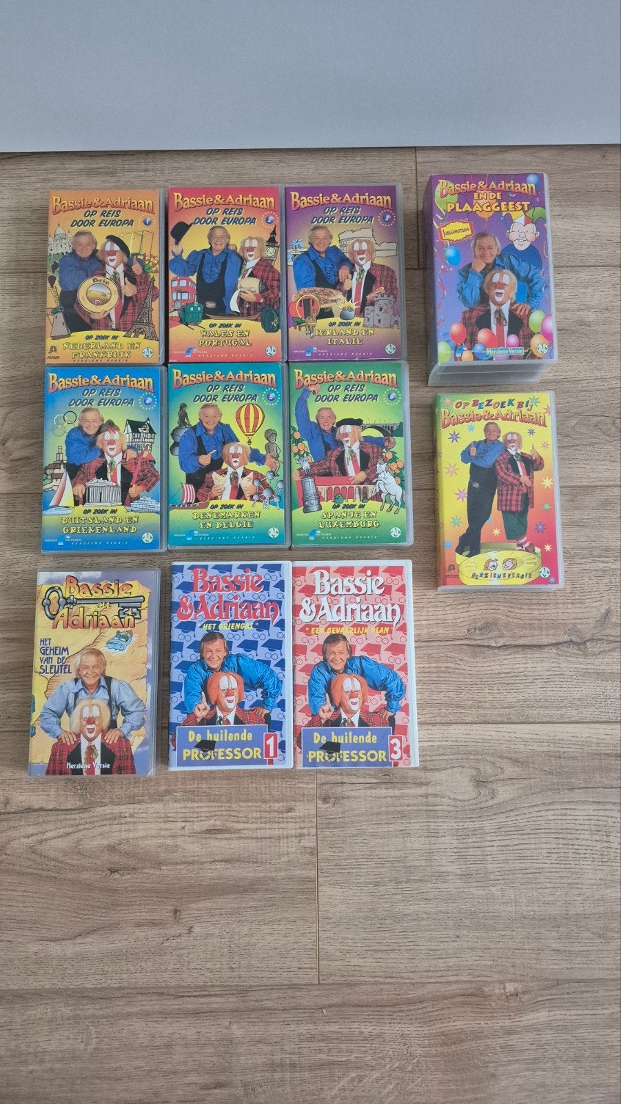 Bassie en Adriaan videobanden, Ophalen, Gebruikt, Kinderprogramma of -film
