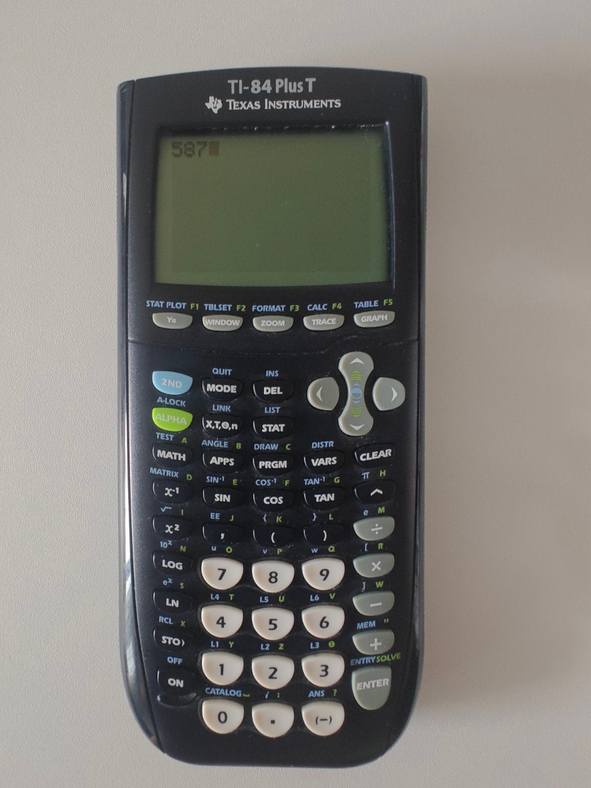 Texas Instruments TI-84 Plus T grafische rekenmachine, Diversen, Schoolbenodigdheden, Ophalen of Verzenden, Gebruikt