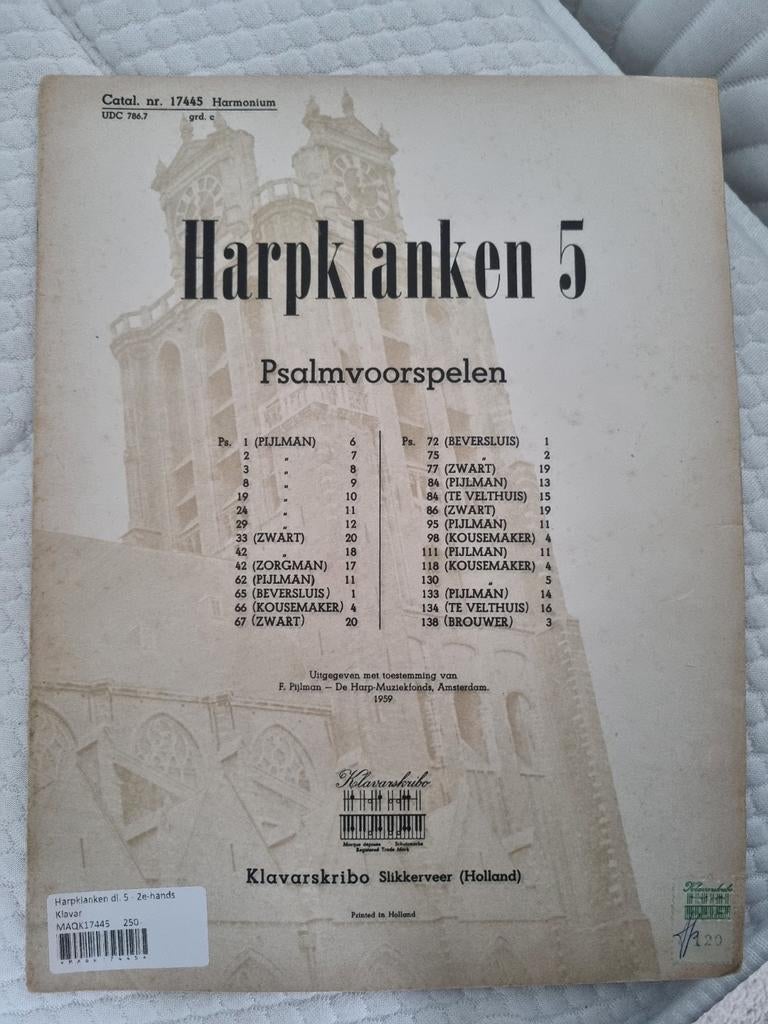 Klavarskribo - inleidingen 28 psalmen door Div componisten, Muziek en Instrumenten, Ophalen of Verzenden, Gebruikt, Religie en Gospel