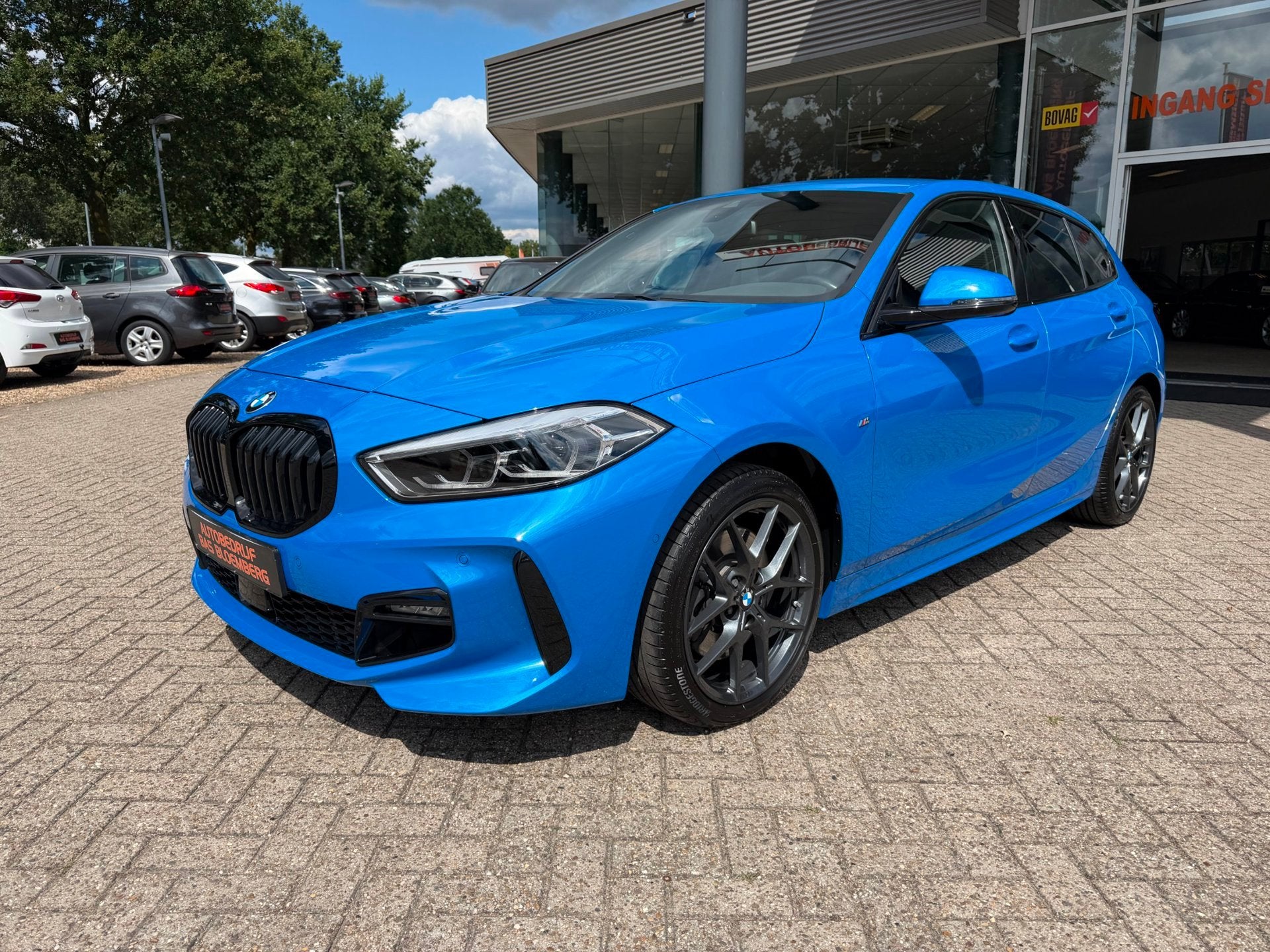 BMW 120I M-Sport Inovation pakket, led, Navi, etc, 1998 cc, 730 kg, Gebruikt, Blauw