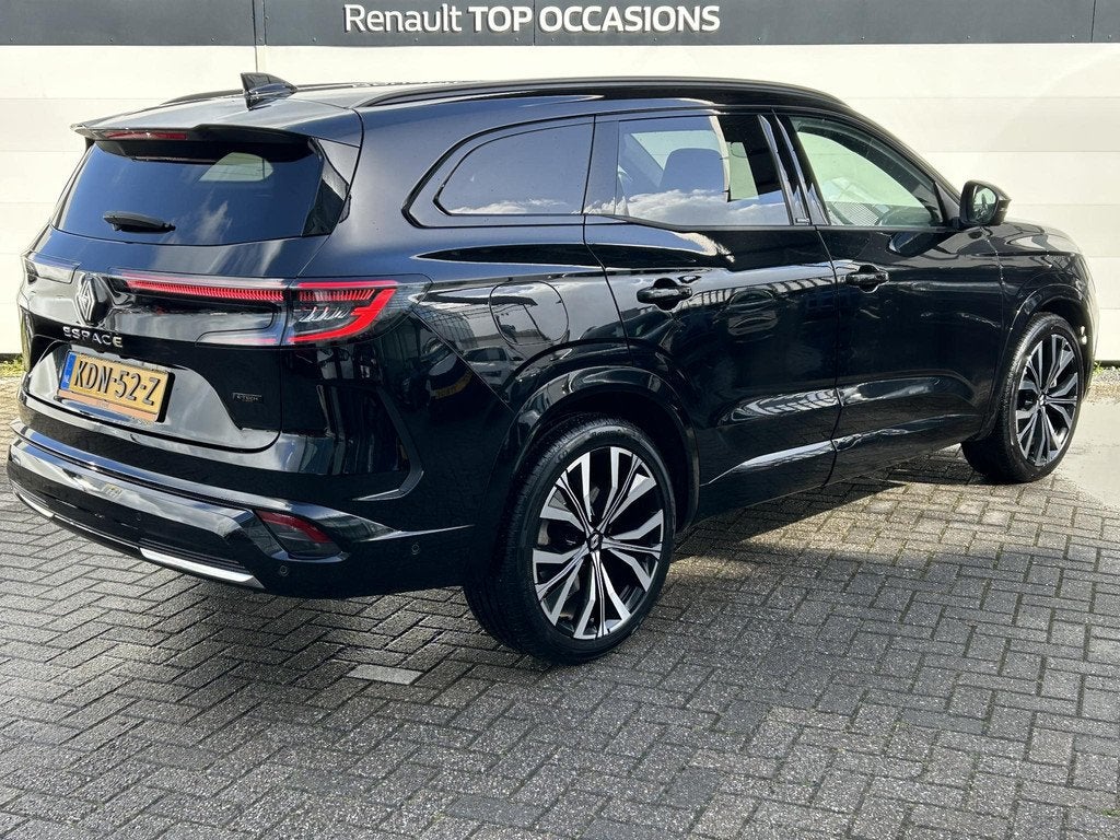 Renault Espace E-Tech full hybrid 200 iconic 7p. (Hoge Insta, Auto's, Renault, Gebruikt, 1199 cc, 7 stoelen, Zwart