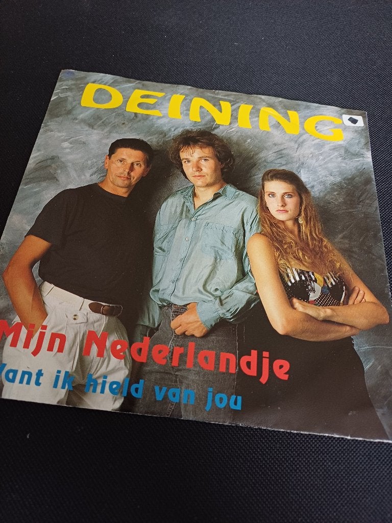 244b Deining  – Mijn Nederlandje – 145.926 – Origineel 1991, 7 inch, Ophalen of Verzenden, Zo goed als nieuw, Overige typen
