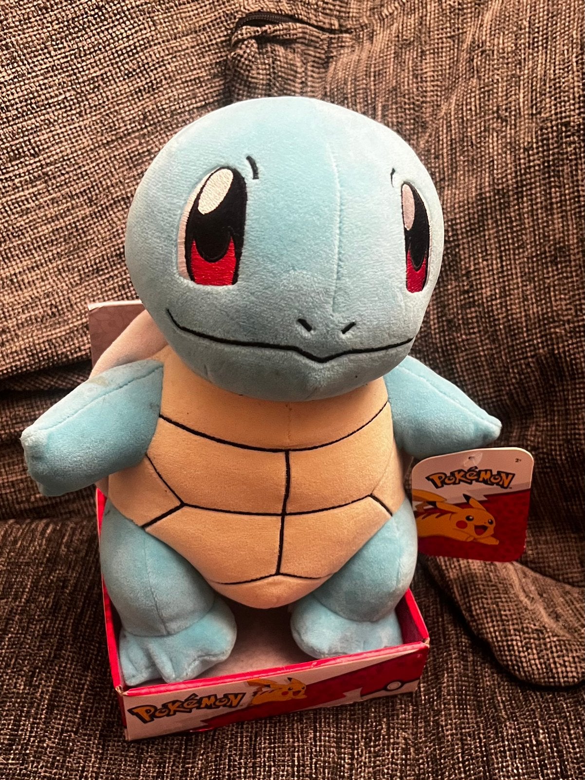 Nieuwe Pokémon Squirtle Knuffel - Jazwares BOTI, Ophalen of Verzenden, Nieuw