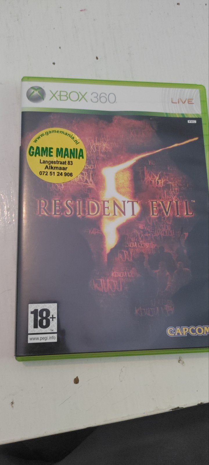 Resident Evil Xbox 360 - Actie/Horror Game, Avontuur en Actie, Online, Gebruikt, Vanaf 18 jaar
