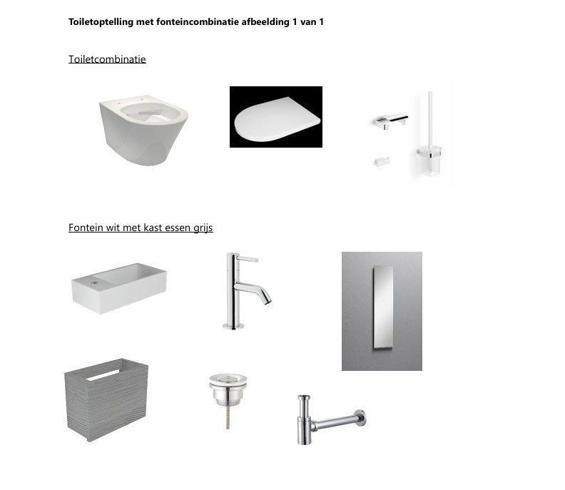 Sanitair-wastafel-douche | Badkamer + Toilet ---> T.E.A.B., Ophalen, Nieuw, Met douche