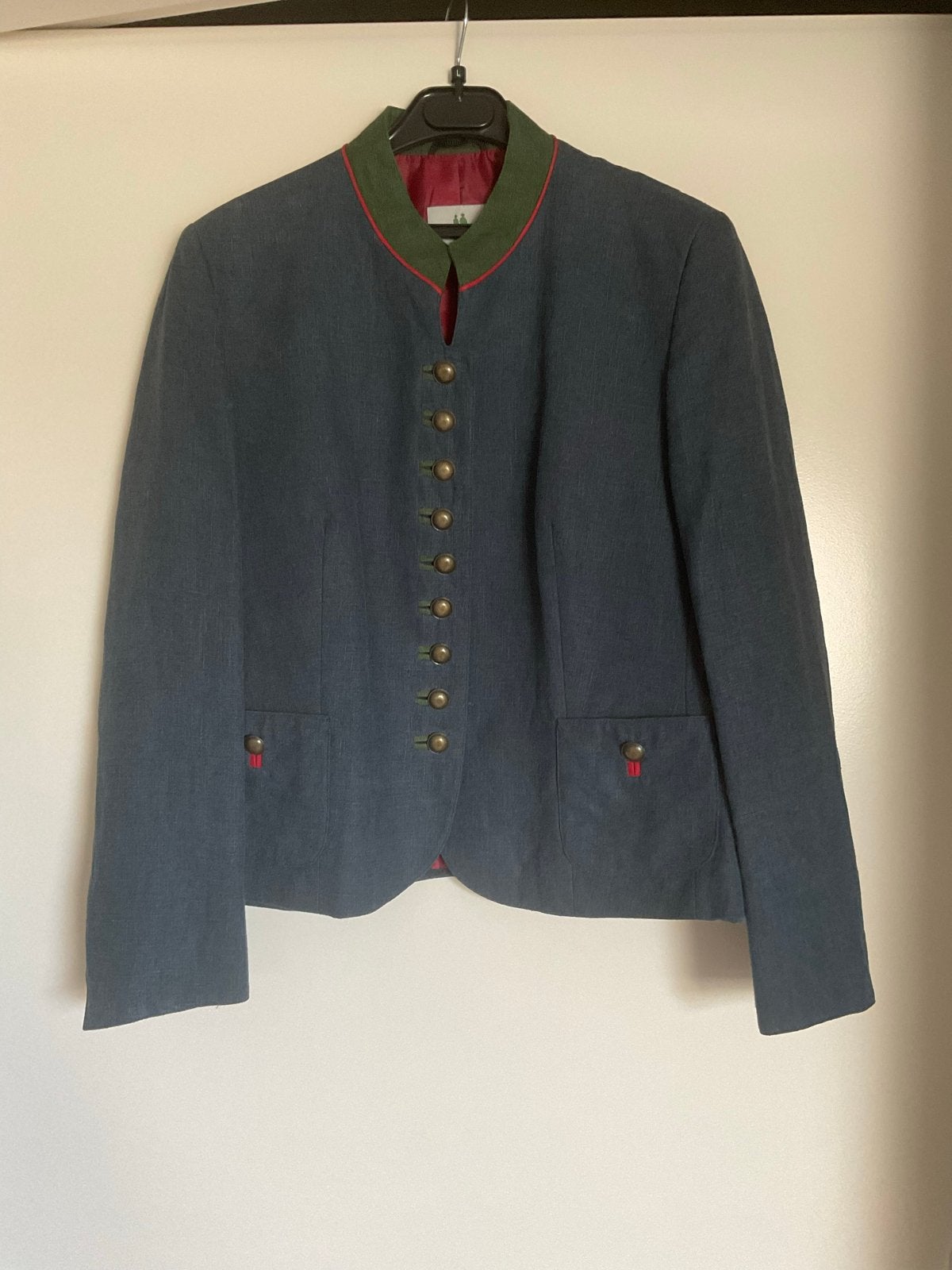 Trachten kostuum (jas en rok) Oktoberfest - Maat 40, Ophalen of Verzenden, Zo goed als nieuw, Maat 38/40 (M), Meerkleurig