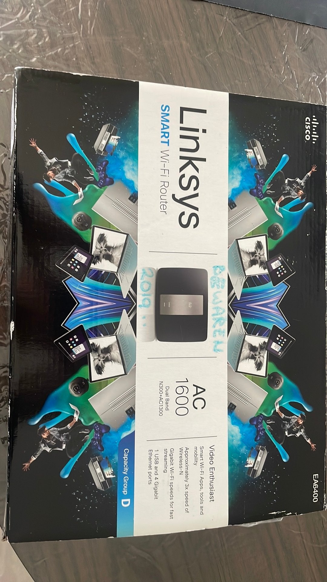 Linksys EA6400 *bieden*, Computers en Software, Netwerk switches, Ophalen