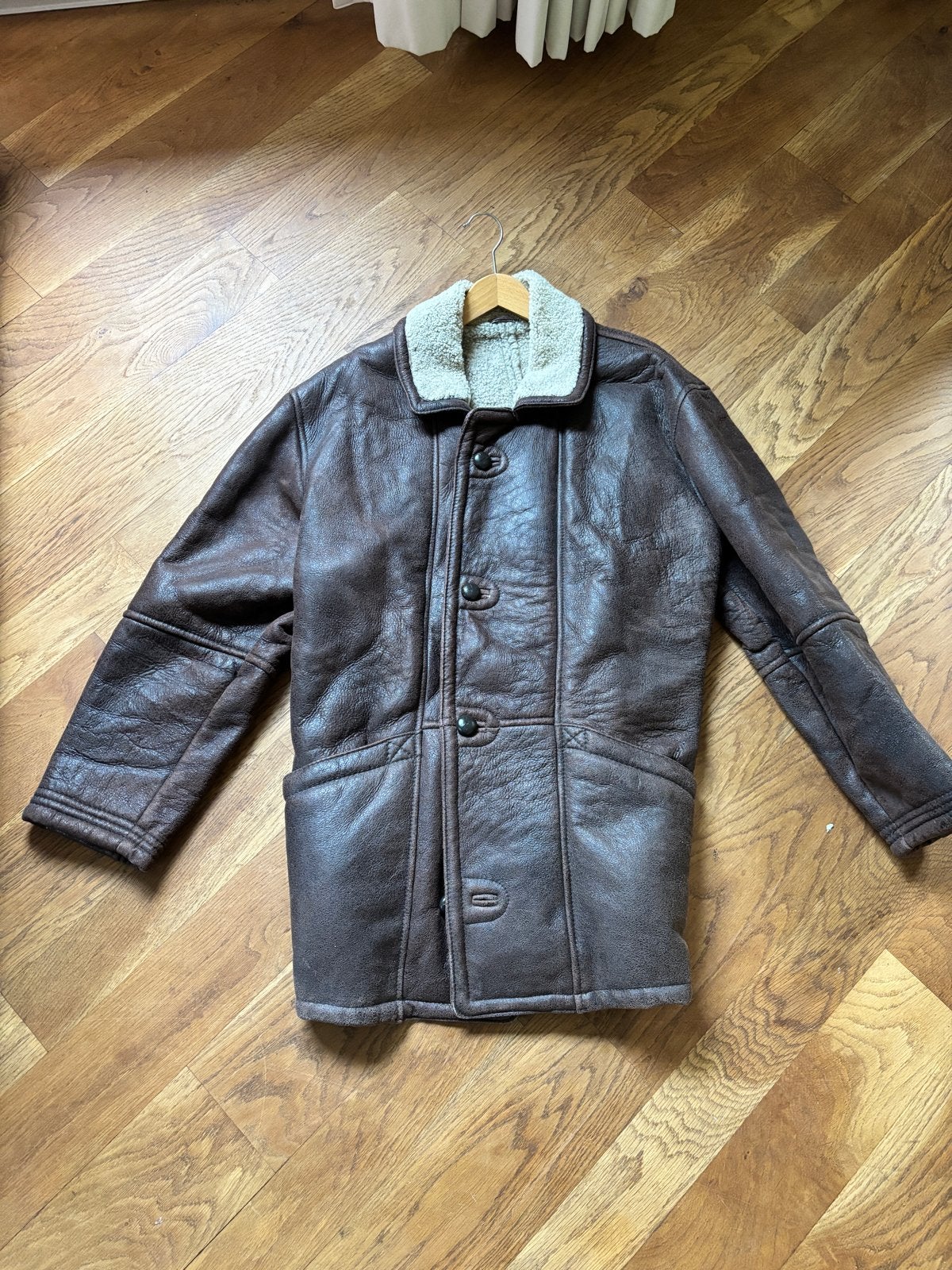 Heren Lammy Coat - Maat M - Perfecte Staat, Ophalen of Verzenden, Zo goed als nieuw, Maat 48/50 (M), Bruin