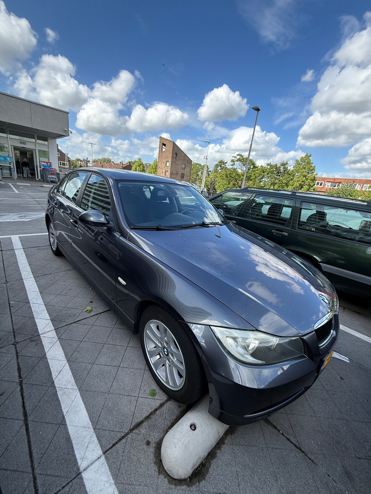 BMW 3-Serie 2.0 I 318 AUT 2007 Grijs, Auto's, Achterwielaandrijving, 1995 cc, 4 cilinders, 129 pk