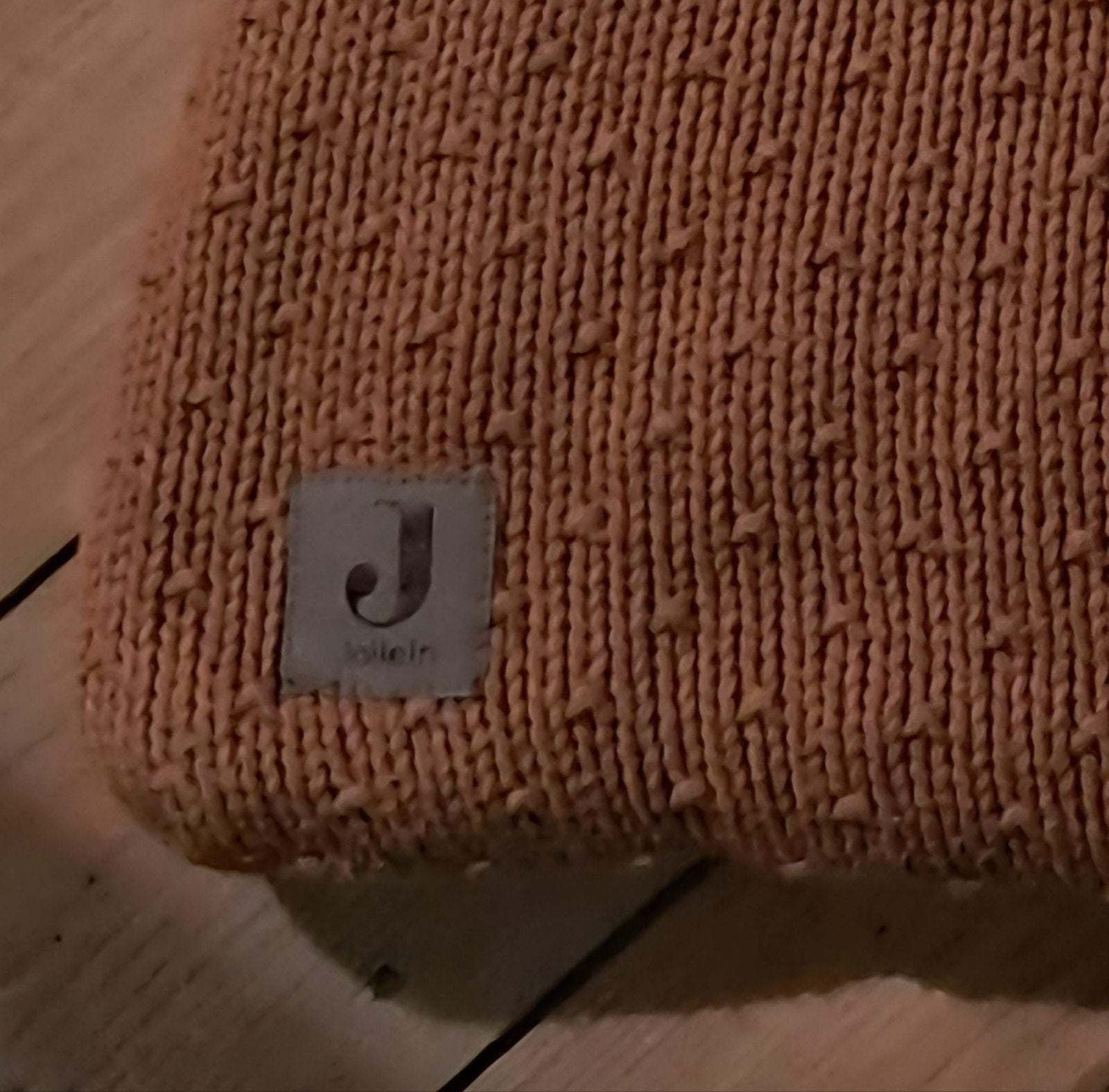Boxkleed Jollein koperkleur, Ophalen, Zo goed als nieuw, Rechthoekig, Boxkleed