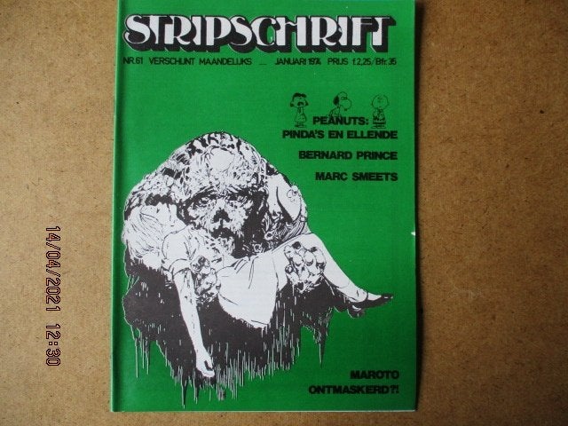 adv1097 stripschrift 61, Eén stripboek, Ophalen, Gelezen