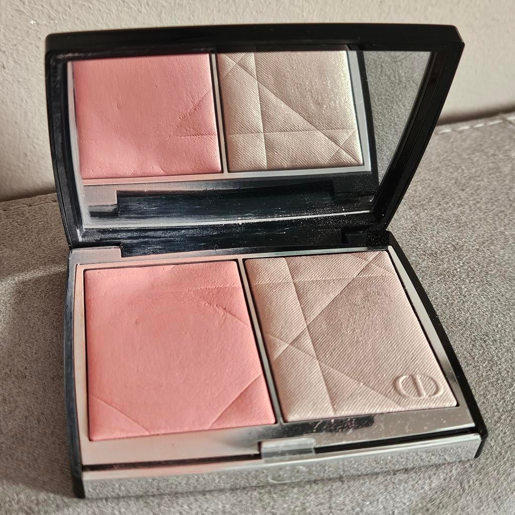 Dior blush colour & glow 257 Dioriviera highlighter, Wangen, Ophalen of Verzenden, Zo goed als nieuw, Make-up