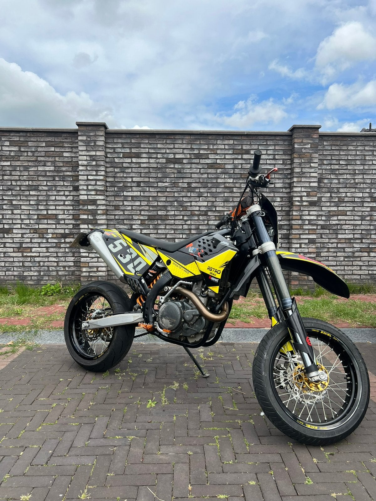 KTM 530 EXC supermoto enduro crossmotor, Motoren, 530 cc, Sportuitlaat, Occasion, Particulier