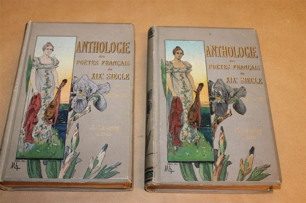 Anthologie des Poetes Francais — Engel Banden 1887-1888, Ophalen of Verzenden