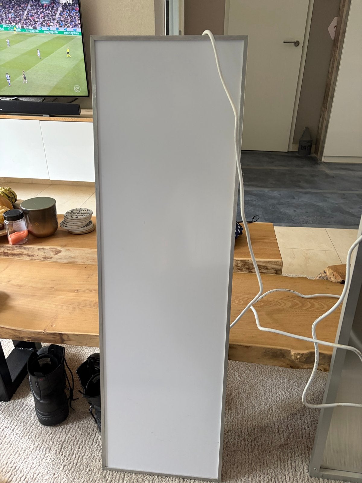 Klarstein Infrarood Carbon Kristal Verwarming 300W, Overige typen, Minder dan 60 cm, Ophalen of Verzenden, Zo goed als nieuw