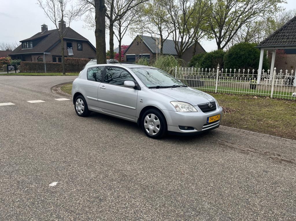 Toyota Corolla 1.4 Vvt-i Linea SOL Airco ECC, Trekhaak, 2003, Auto's, Toyota, Bedrijf, Corolla, ABS, Airbags, Airconditioning
