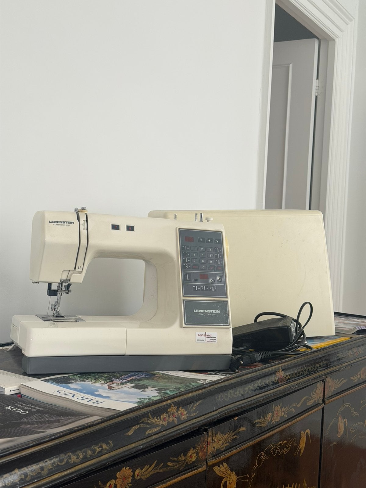Lewenstein Computer 655 naaimachine, Ophalen, Zo goed als nieuw, Naaimachine, Overige merken