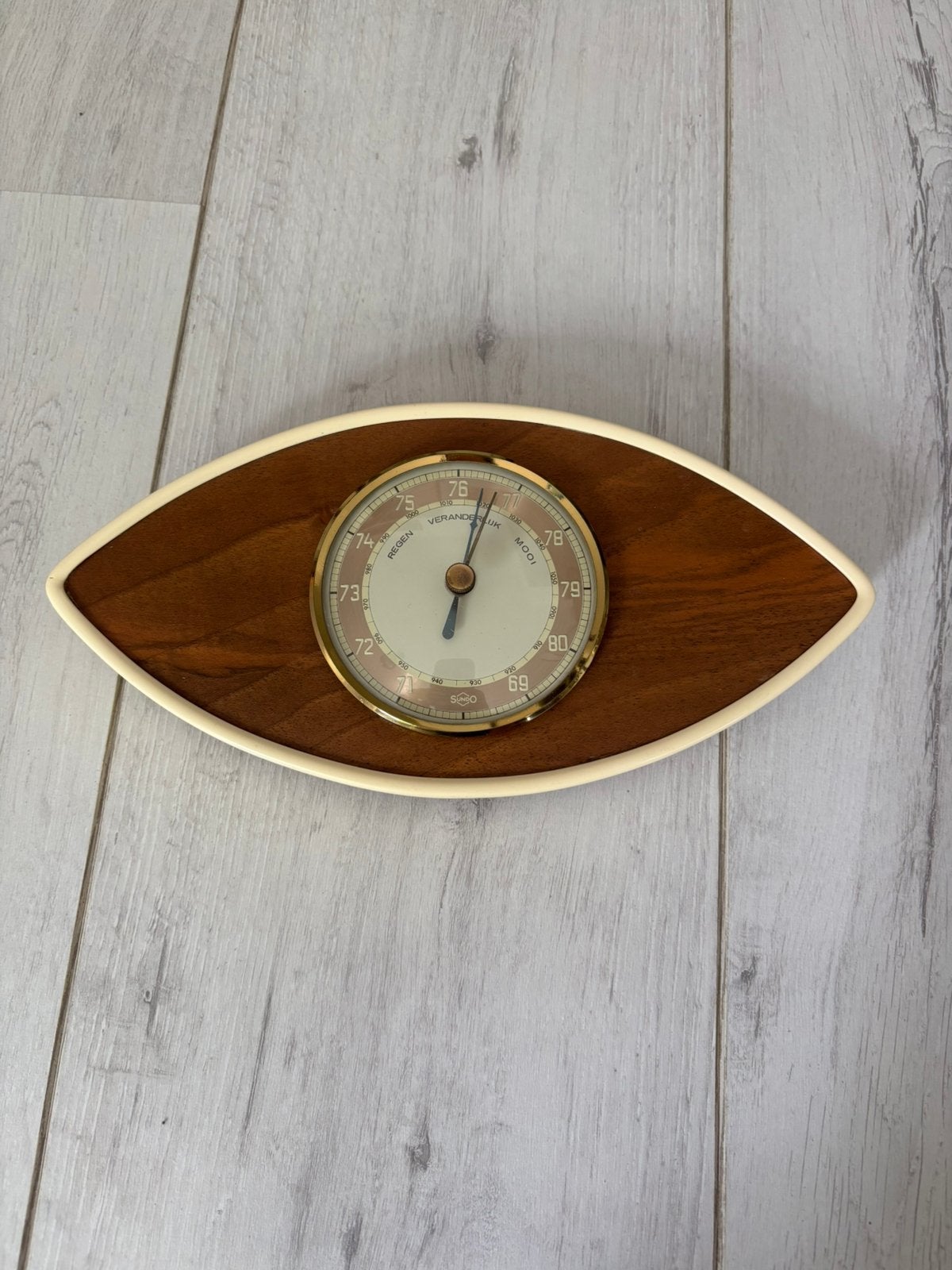 Vintage Sundo Barometer jaren ‘60, Ophalen of Verzenden, Zo goed als nieuw