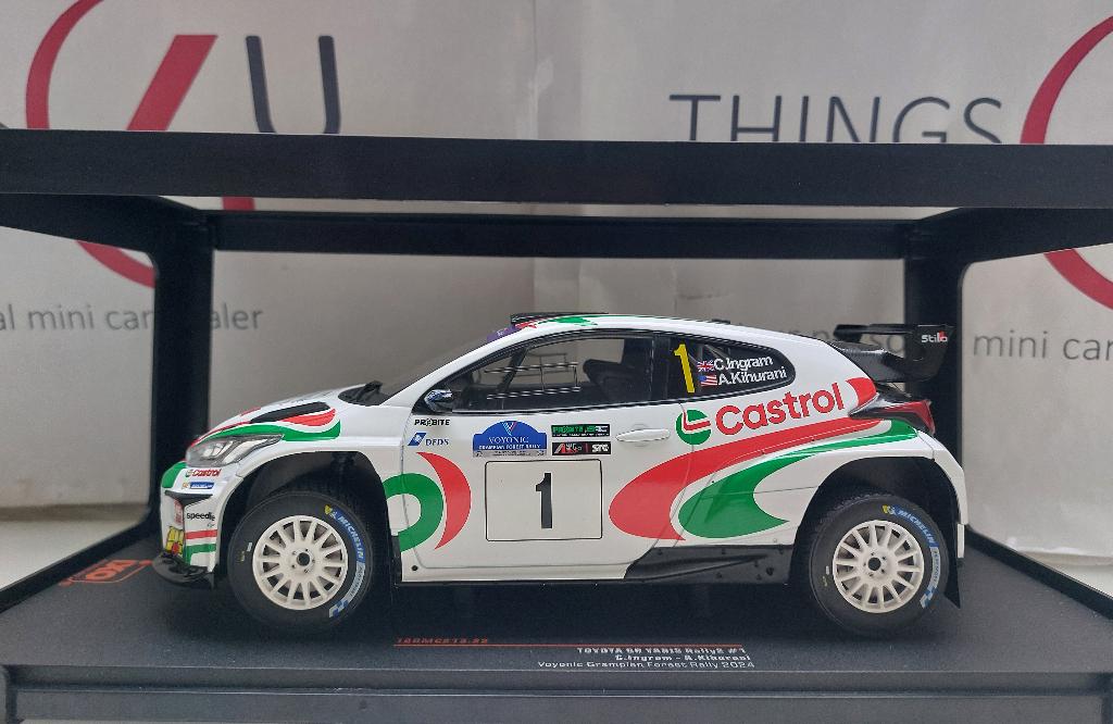 Ixo 1:18 Toyota GR Yaris Rally2 No.1, Rally Voyonic, Ophalen of Verzenden, Nieuw, Auto, Overige merken