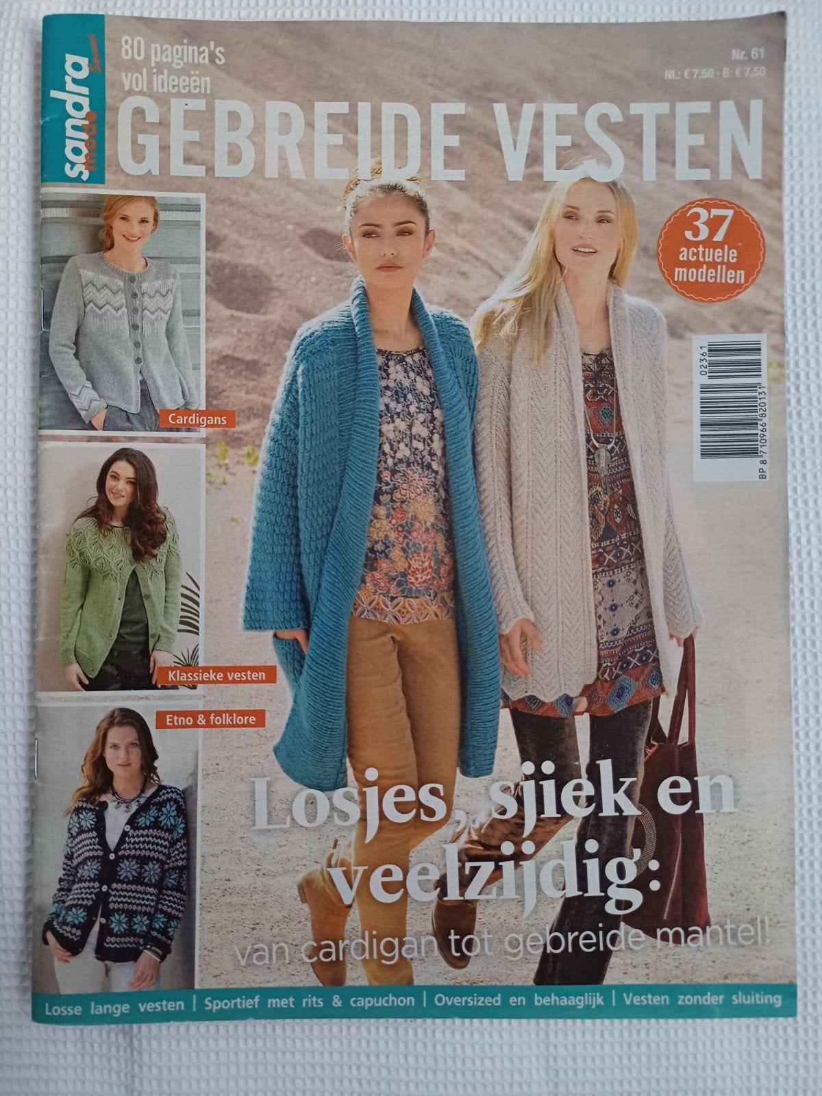 Sandra mode vesten breien patronen, Ophalen of Verzenden, Zo goed als nieuw, Breien, Patroon of Boek