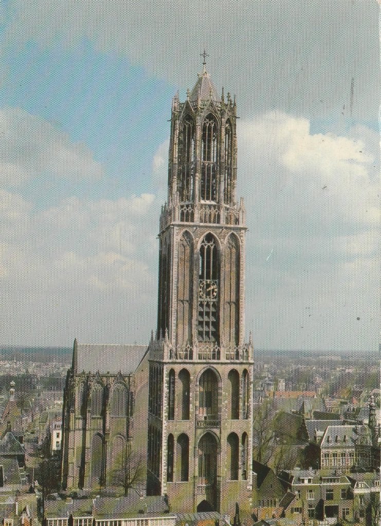 UTRECHT Dom Toren en Kerk, Verzenden, 1960 tot 1980, Gelopen, Utrecht