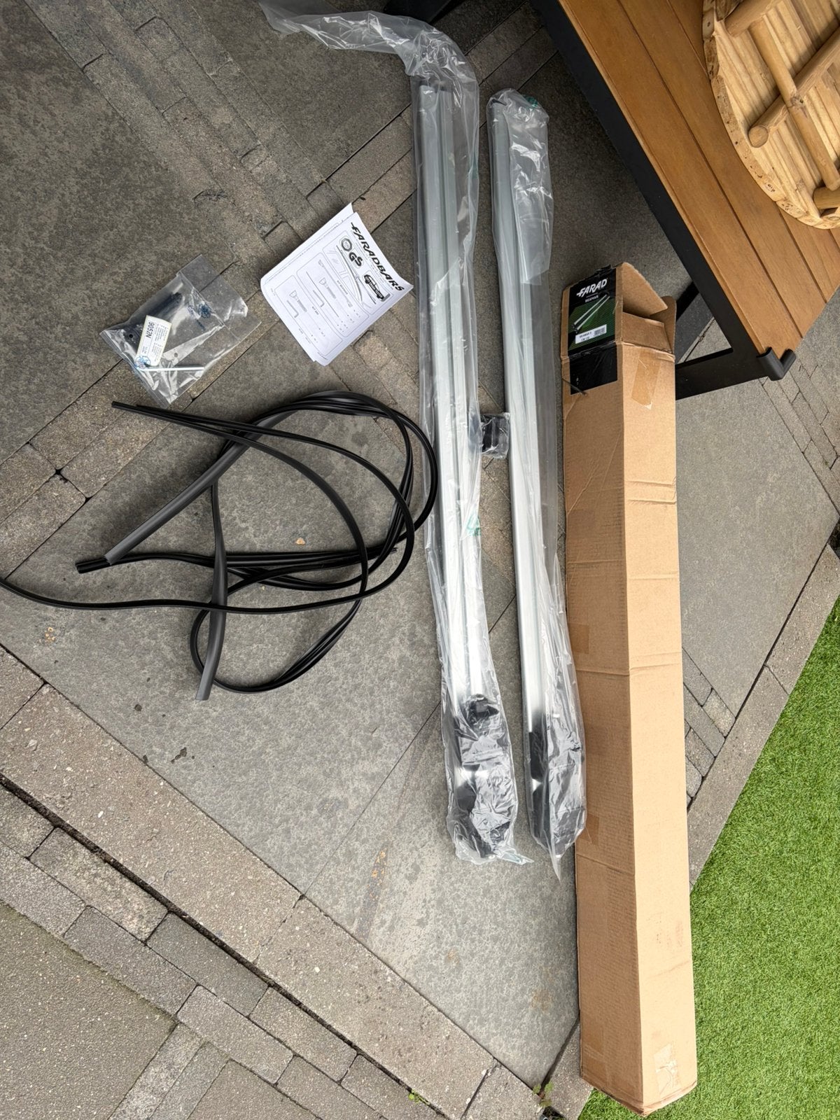 Farad Beamar 5 CM 120 Aluminium Dakdragers, Auto diversen, Ophalen, Nieuw