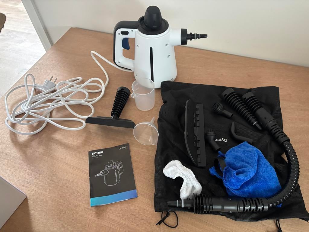 Dynter SC1150 Professionele Stoomreiniger met opzetstukken, Ophalen, Zo goed als nieuw, Stoomreiniger