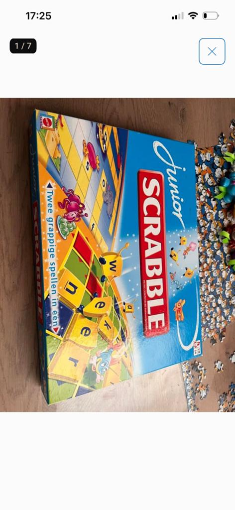 Schrabble junior, Ophalen of Verzenden, Zo goed als nieuw