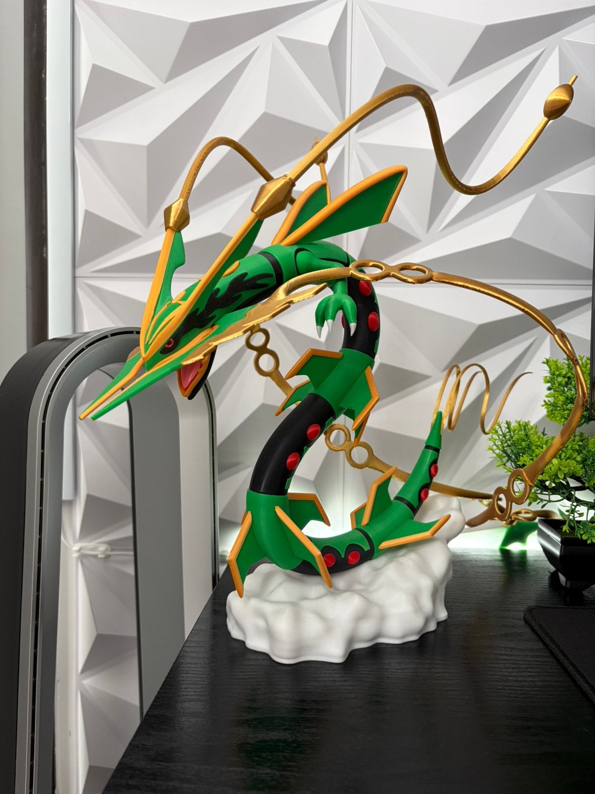 Rayquaza Figuur - 38CM+ - Figure 3D, Ophalen of Verzenden, Nieuw