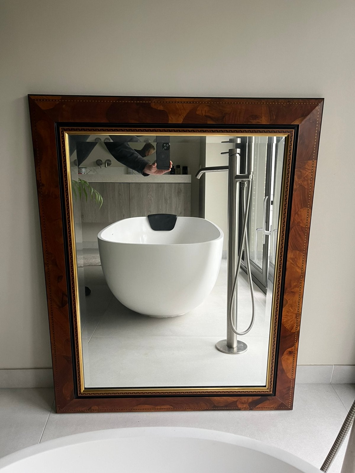 Klassieke spiegel, Ophalen, Zo goed als nieuw, 75 tot 100 cm, Minder dan 100 cm