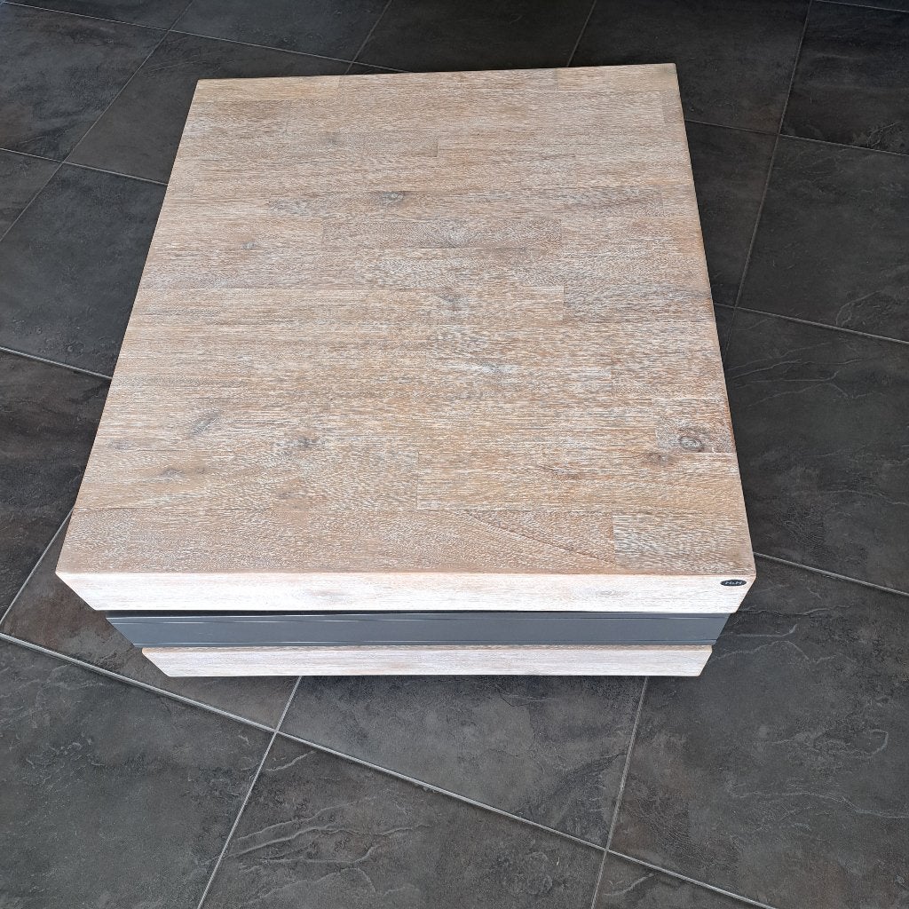 Salontafel, Huis en Inrichting, Tafels | Salontafels, Ophalen, 50 tot 100 cm, 50 tot 100 cm, Zo goed als nieuw