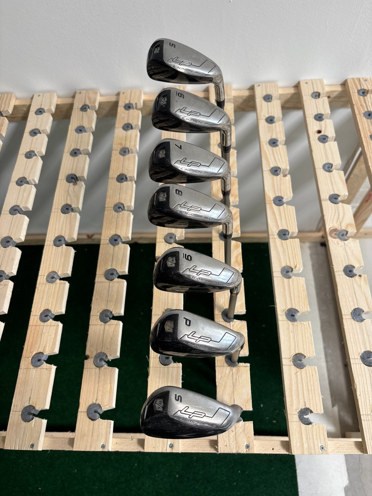 Wilson Staff Launchpad Ijzerset | 5/SW | L Flex, Set, Ophalen of Verzenden, Zo goed als nieuw, Wilson Staff