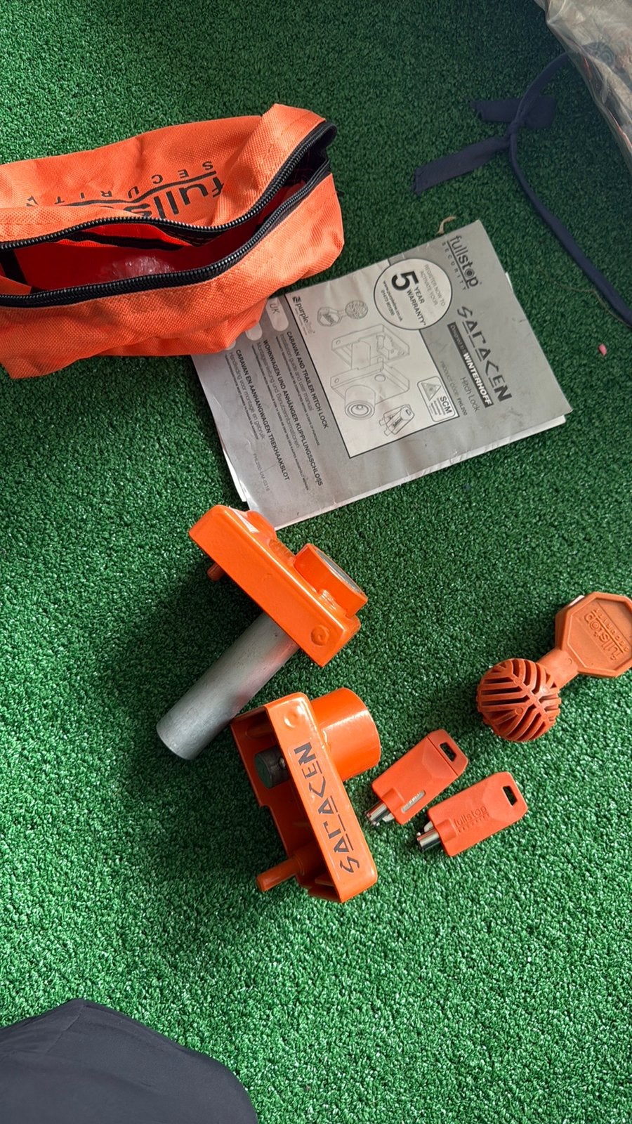 Disselslot voor caravan, Caravans en Kamperen, Caravan accessoires, Ophalen, Gebruikt, Nb, Nb