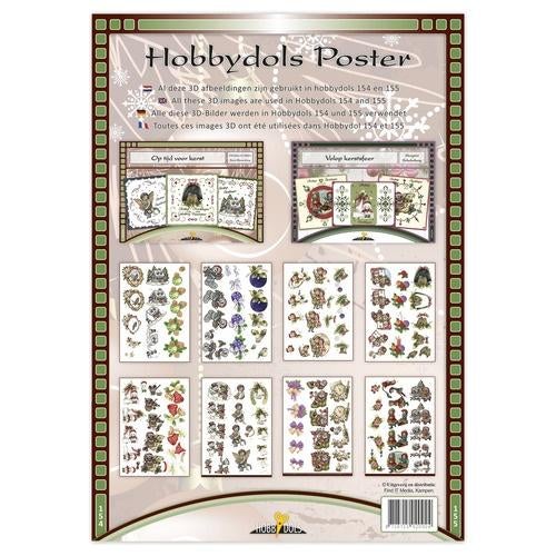 Hobbydols Knipvel Posters en boekjes (zie beschrijving), Hobby en Vrije tijd, Ophalen of Verzenden, Nieuw, Overige thema's, Knipvel
