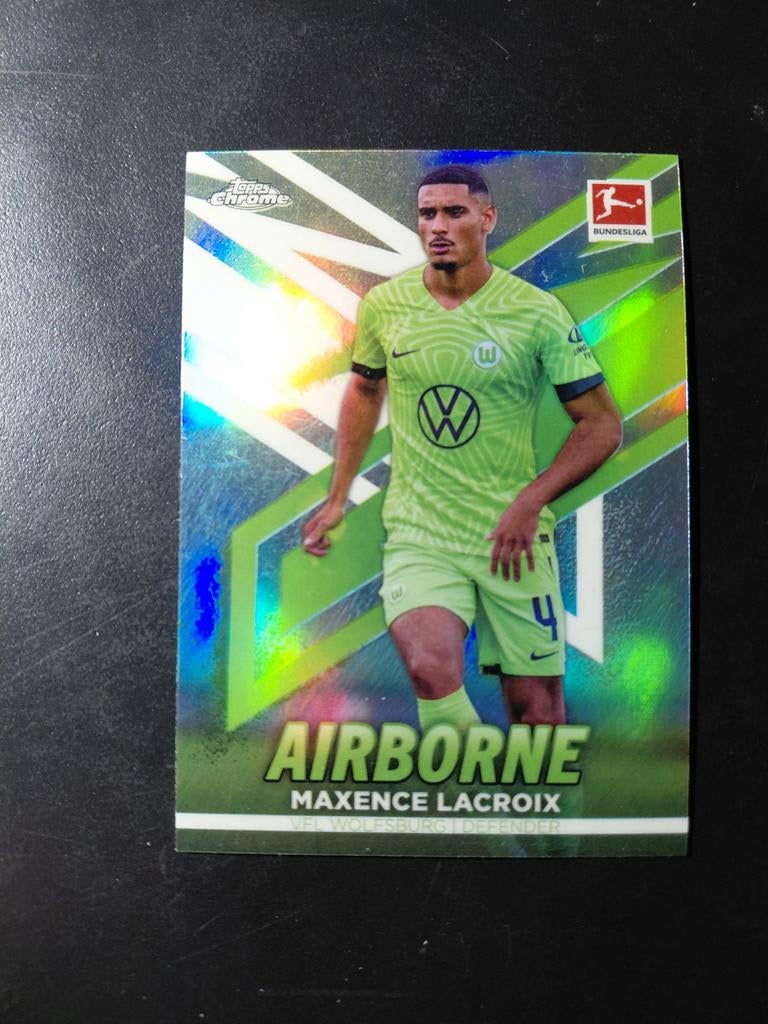 Lacroix (wolfsburg/crystal palace) airborne topps chrome, Ophalen of Verzenden, Nieuw, Buitenlandse clubs, Spelerskaart