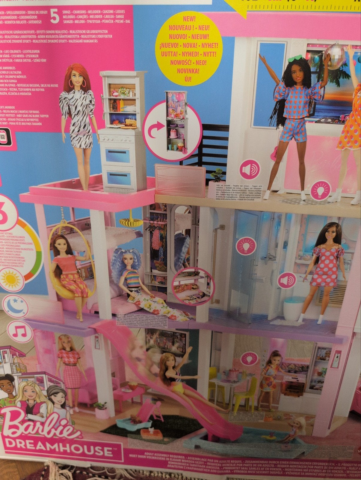 Barbie Droomhuis - Groot Speelhuis met Accessoires, Ophalen, Zo goed als nieuw, Barbie