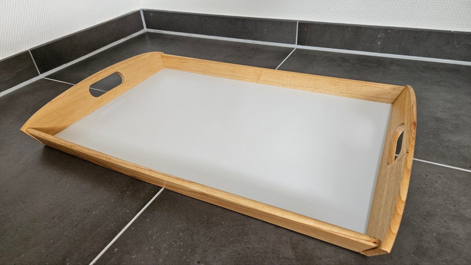 IKEA KLACK Dienblad 58x37 cm, Ophalen, Met handvatten, Zo goed als nieuw, Dienblad