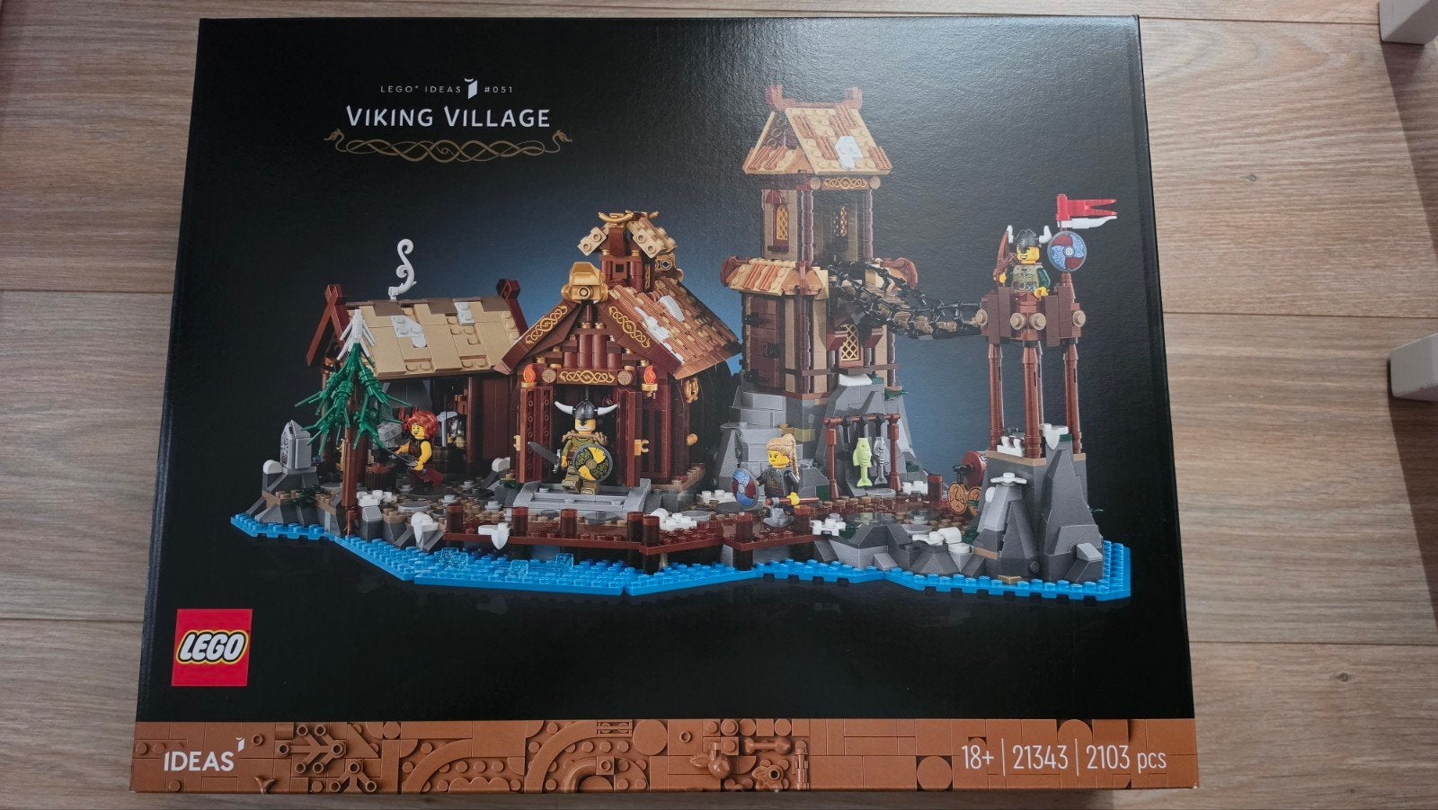 LEGO Ideas 21343 Viking Village - Nieuw in doos, Lego, Nieuw, Ophalen of Verzenden, Ideas
