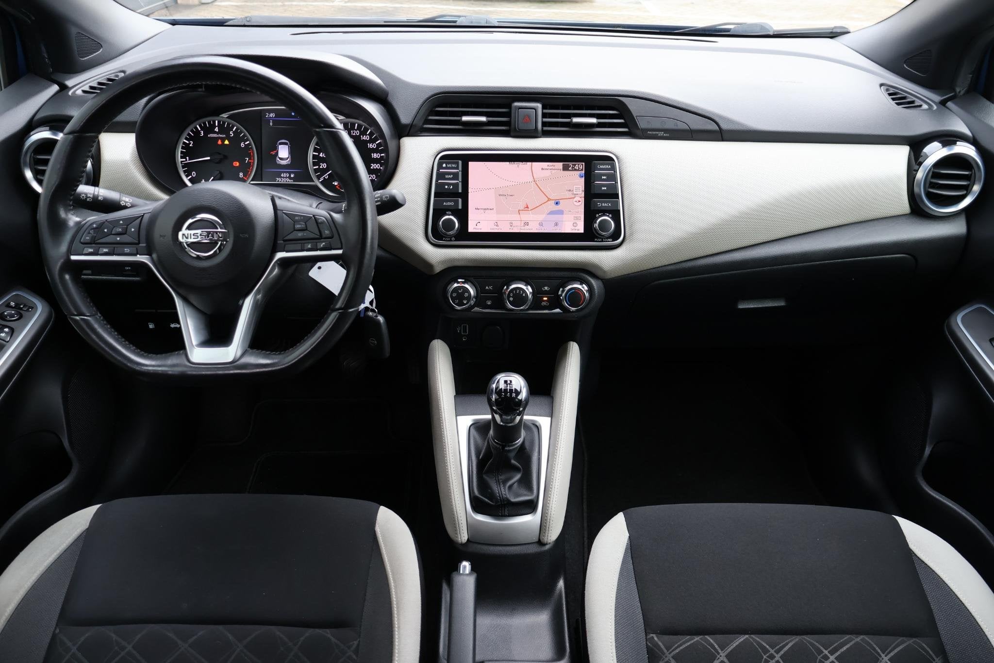 Nissan Micra 1.0 IG-T N-Connecta 1e Eigenaar | Volledig Onde, Gebruikt, Euro 6, Blauw, Origineel Nederlands