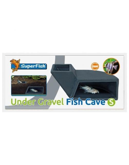Superfish Ondergrondse Visgrot - Aquarium - Ornament - S, Dieren en Toebehoren, Vissen | Aquaria en Toebehoren, Ophalen of Verzenden
