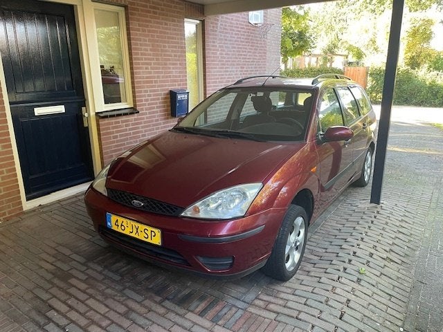 Ford Focus Station 2002 ROOD – donorauto / onderdelen, 1596 cc, 4 cilinders, 100 pk, Origineel Nederlands