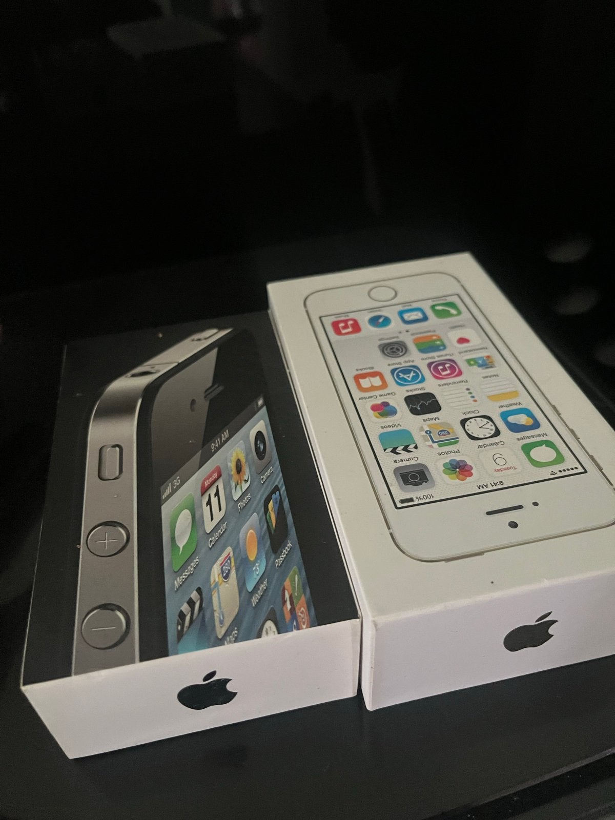 iPhone 5s en iPhone 4 doosjes (leeg), Ophalen of Verzenden, Gebruikt, Overige typen, Apple