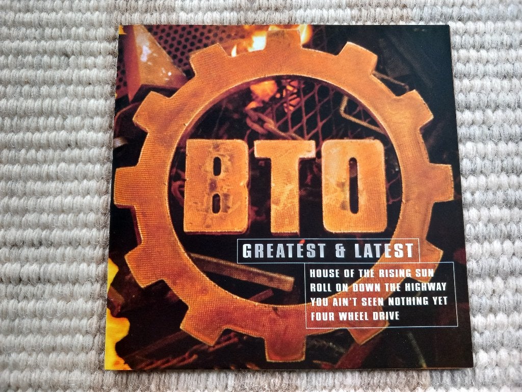 CD BTO - Greatest & latest, Ophalen of Verzenden, Zo goed als nieuw, Classic Rock