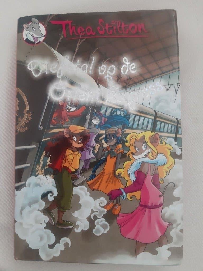THEA STILTON DIEFSTAL OP DE ORIENT EXPRESS, Boeken, Ophalen of Verzenden, Zo goed als nieuw, Sprookjes