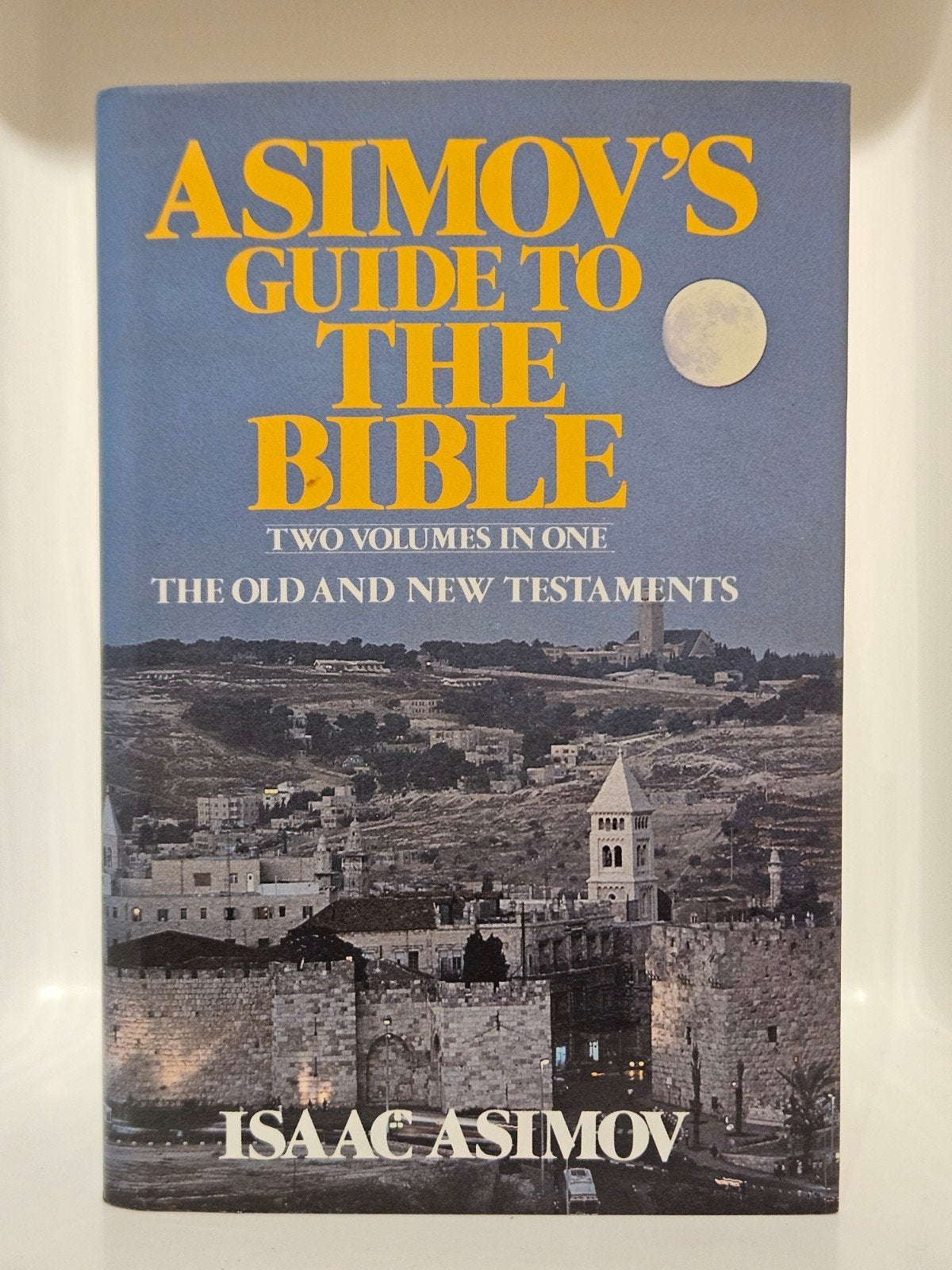 Asimov's Guide to the Bible Isaac Asimov 1981, Boeken, Ophalen of Verzenden, Gelezen, Isaac Asimov