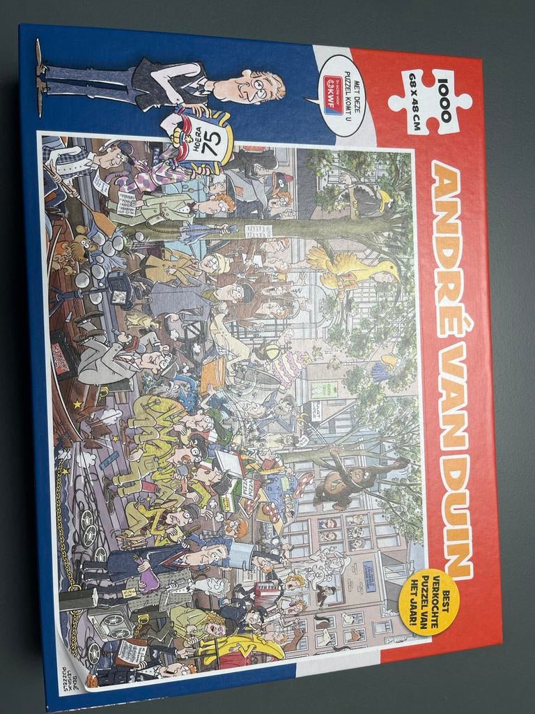 André van Duin puzzel 1000 stukjes, Ophalen, 500 t/m 1500 stukjes, Gebruikt, Legpuzzel