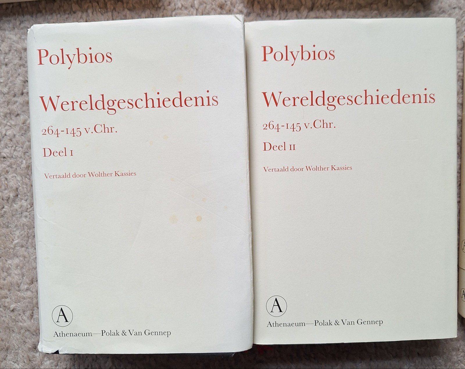 Polybios Wereldgeschiedenis 264-145 v.Chr. Deel I & II, 14e eeuw of eerder, Polybios, Europa, Ophalen
